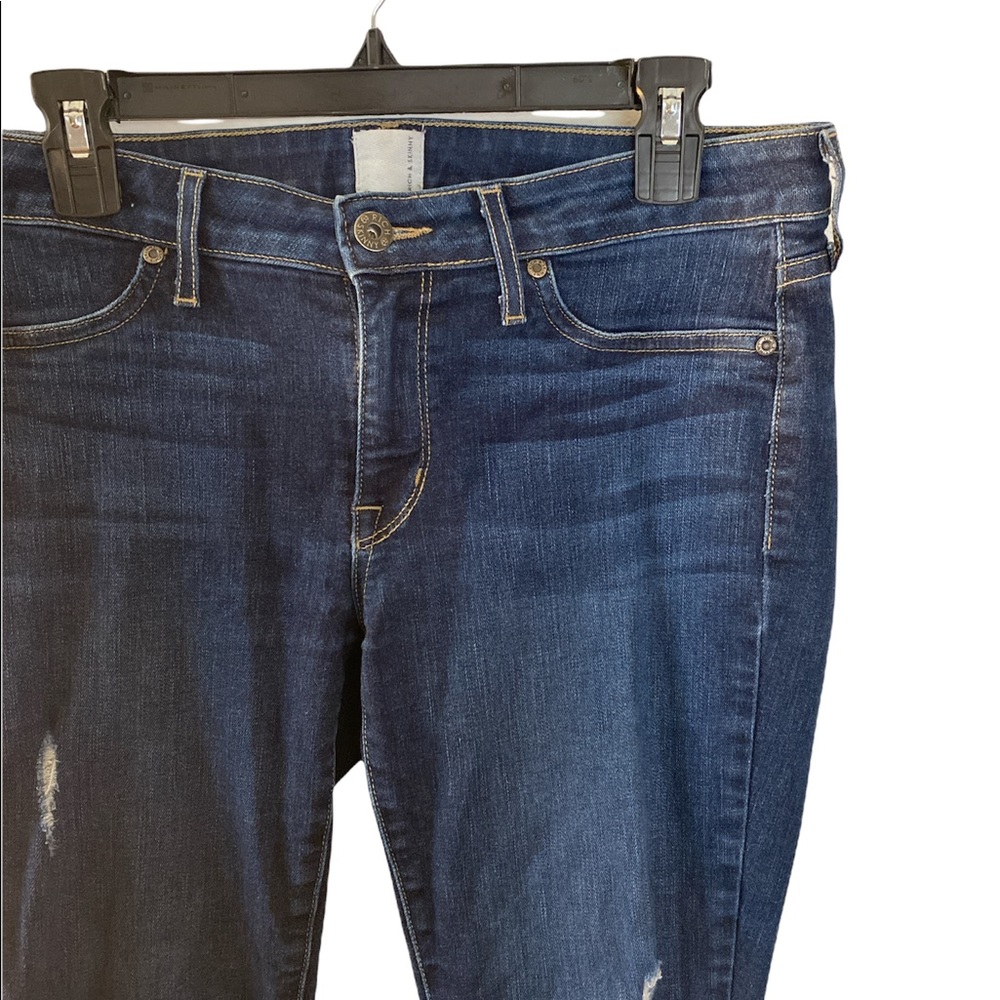 Rich and Skinny Jeans - slightly distressed